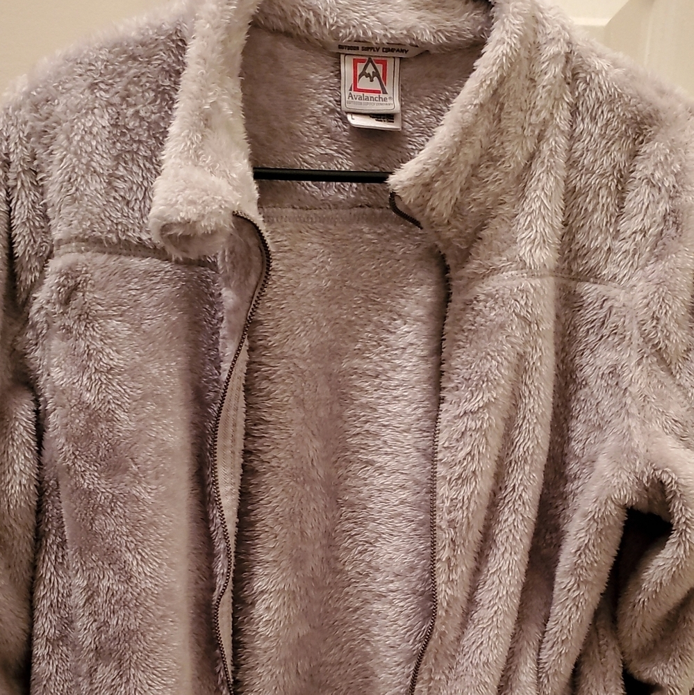 Avalanche sherpa/fleece zip jacket